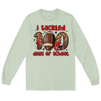 Matcha i tackled 100 days of school Long Sleeve Tee - MaliasSmallBusiness