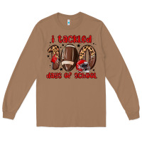 Toasted Coconut i tackled 100 days of school Long Sleeve Tee - MaliasSmallBusiness