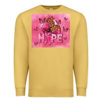 Antique Gold hope cancer nails Premium Sweatshirt - NancyCooperArtShop