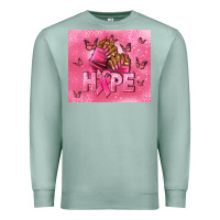 Seafoam hope cancer nails Premium Sweatshirt - NancyCooperArtShop