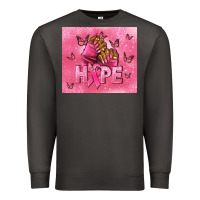 Smoke hope cancer nails Premium Sweatshirt - NancyCooperArtShop