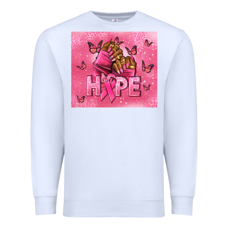 Hope Cancer Nails Premium Sweatshirt by NancyCooperArtShop | Teevron