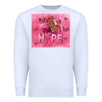 White hope cancer nails Premium Sweatshirt - NancyCooperArtShop