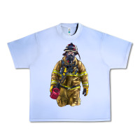 Grape Ice Firefighter Urban Heavy Tee - LillyAllenDesigns