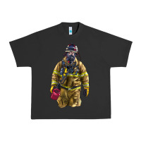 Pigment Black Firefighter Urban Heavy Tee - LillyAllenDesigns