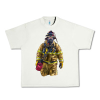 Pistachio Firefighter Urban Heavy Tee - LillyAllenDesigns