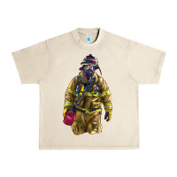 Sandshell Firefighter Urban Heavy Tee - LillyAllenDesigns