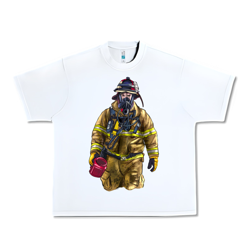 Firefighter Urban Heavy Tee by LillyAllenDesigns | Teevron