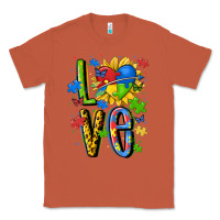 Copper autism love Classic Tee - MaliasSmallBusiness