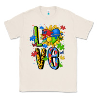 Natural autism love Classic Tee - MaliasSmallBusiness