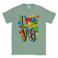 Sage autism love Classic Tee - MaliasSmallBusiness