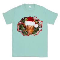 Seafoam christmas heifer Classic Tee - AdoDesignShop