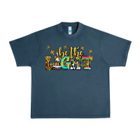 Midnight Navy be the light Urban Heavy Tee - AdoDesignShop