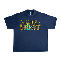 Navy be the light Urban Heavy Tee - AdoDesignShop