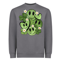 Storm st. patrick's day green smile Heavyweight Sweatshirt - MaliasSmallBusiness