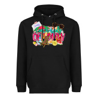 Black Lunch lady off duty Heavyweight Hoodie - NancyCooperArtShop