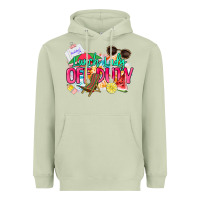Matcha Lunch lady off duty Heavyweight Hoodie - NancyCooperArtShop