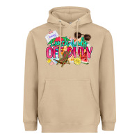 Mushroom Lunch lady off duty Heavyweight Hoodie - NancyCooperArtShop