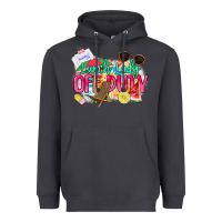 Smoke Lunch lady off duty Heavyweight Hoodie - NancyCooperArtShop