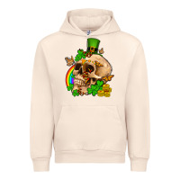 Sandshell St. Patrick's boho skull Urban Hoodie - OliviaCreatesArt