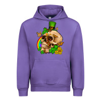 Tulip St. Patrick's boho skull Urban Hoodie - OliviaCreatesArt