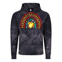 Cloud Black softball rainbow Vintage Hoodie - Artiststas