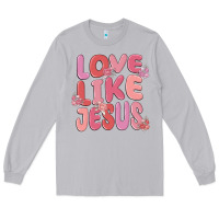 Moon Dust love like jesus Long Sleeve Tee - MaliasSmallBusiness