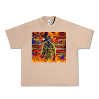 Burro Western Firefighter With American Urban Heavy Tee - LillyAllenDesigns