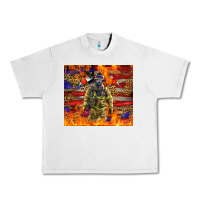Lunar Rock Western Firefighter With American Urban Heavy Tee - LillyAllenDesigns