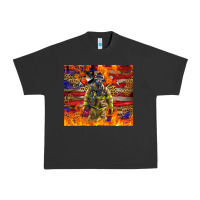 Pigment Black Western Firefighter With American Urban Heavy Tee - LillyAllenDesigns