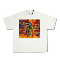 Pistachio Western Firefighter With American Urban Heavy Tee - LillyAllenDesigns