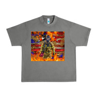 Tornado Western Firefighter With American Urban Heavy Tee - LillyAllenDesigns