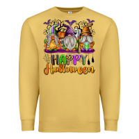 Antique Gold Happy Halloween Gnomes Premium Sweatshirt - texasbilliewilder
