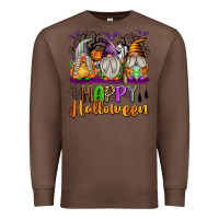 Chestnut Happy Halloween Gnomes Premium Sweatshirt - texasbilliewilder