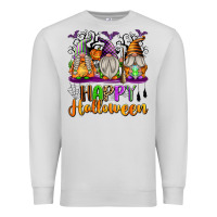 Dove Grey Happy Halloween Gnomes Premium Sweatshirt - texasbilliewilder