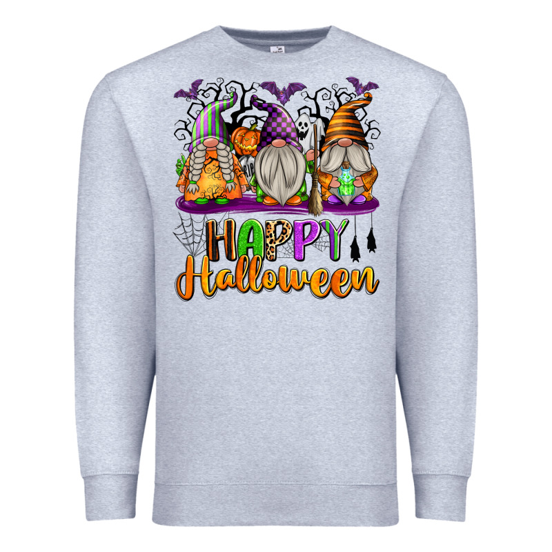 Happy Halloween Gnomes Premium Sweatshirt by texasbilliewilder | Teevron