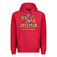 Cardinal Autism Awareness Premium Hoodie - NancyCooperArtShop