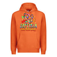 Carrot Autism Awareness Premium Hoodie - NancyCooperArtShop