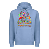 Colony Blue Autism Awareness Premium Hoodie - NancyCooperArtShop