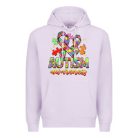 Lilac Autism Awareness Premium Hoodie - NancyCooperArtShop