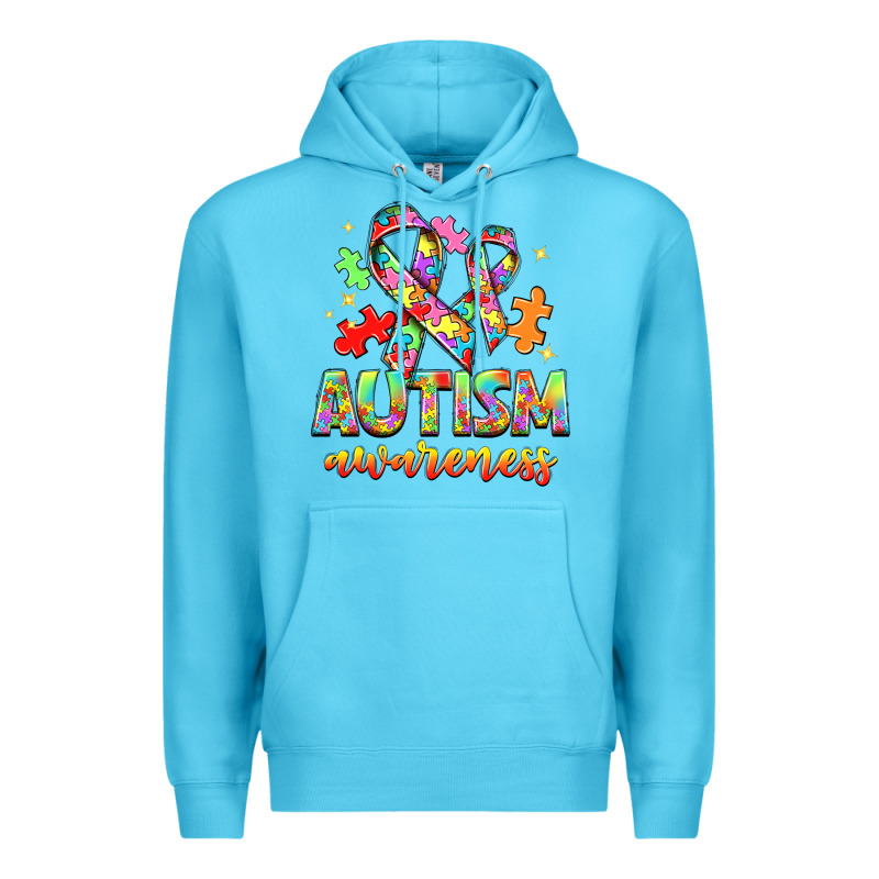Autism Awareness Premium Hoodie by NancyCooperArtShop | Teevron