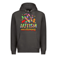 Smoke Autism Awareness Premium Hoodie - NancyCooperArtShop