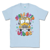Dusty Blue field trip vibes Classic Tee - MaliasSmallBusiness