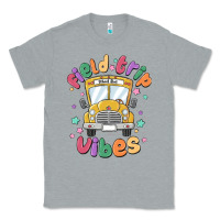 Heather Grey field trip vibes Classic Tee - MaliasSmallBusiness