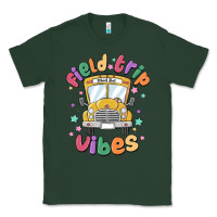Sports Green field trip vibes Classic Tee - MaliasSmallBusiness