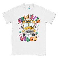 White field trip vibes Classic Tee - MaliasSmallBusiness