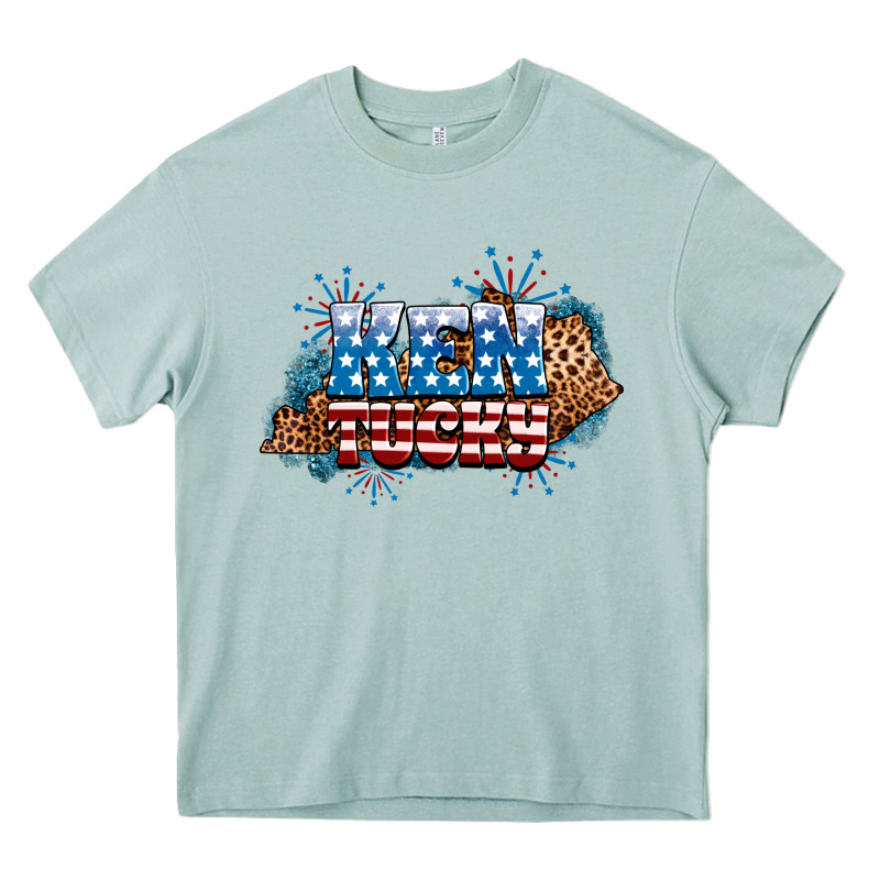 Fourth Of July Kentucky Heavy Core Tee by Neo Western | Teevron