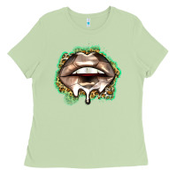 Matcha soccer lips Ladies Tee - Zillion Design Studio