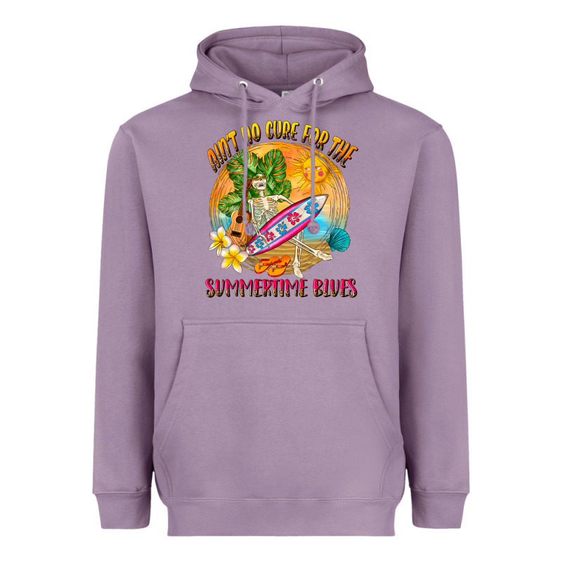 Ain't No Cure For The Summertime Blues Heavyweight Hoodie by NancyCooperArtShop | Teevron