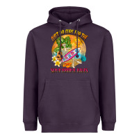 Plum Ain't no cure for the summertime blues Heavyweight Hoodie - NancyCooperArtShop